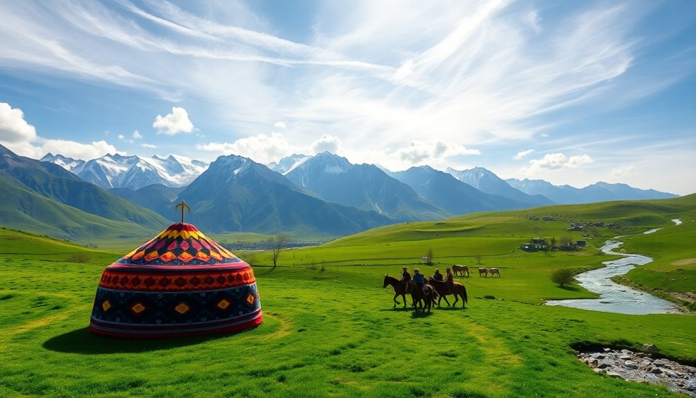 bishkek mountain travel route