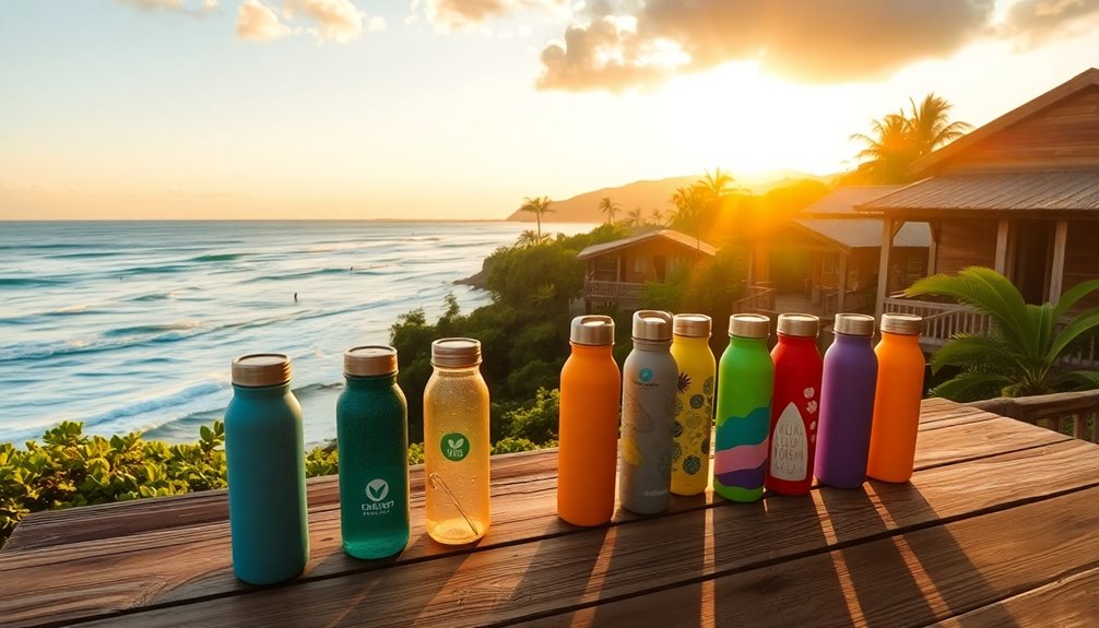 choose reusable water bottles