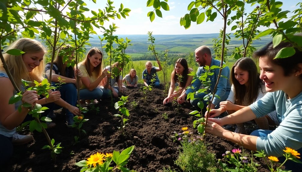 community driven tree planting initiatives