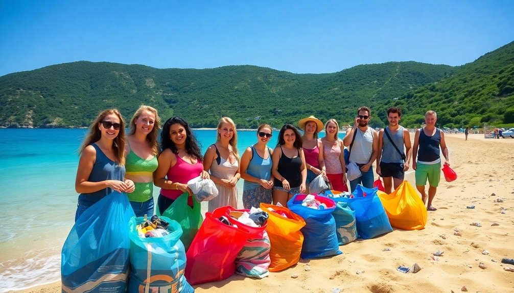 community organized coastal cleanups