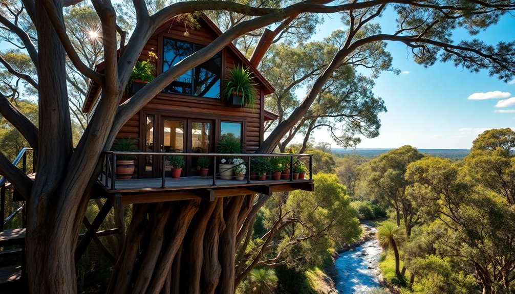 distinctive elevated lodging spots