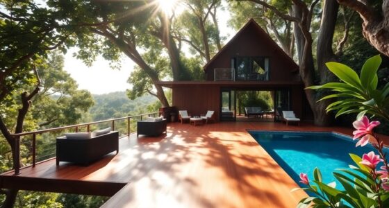 luxury sustainable treehouse retreat