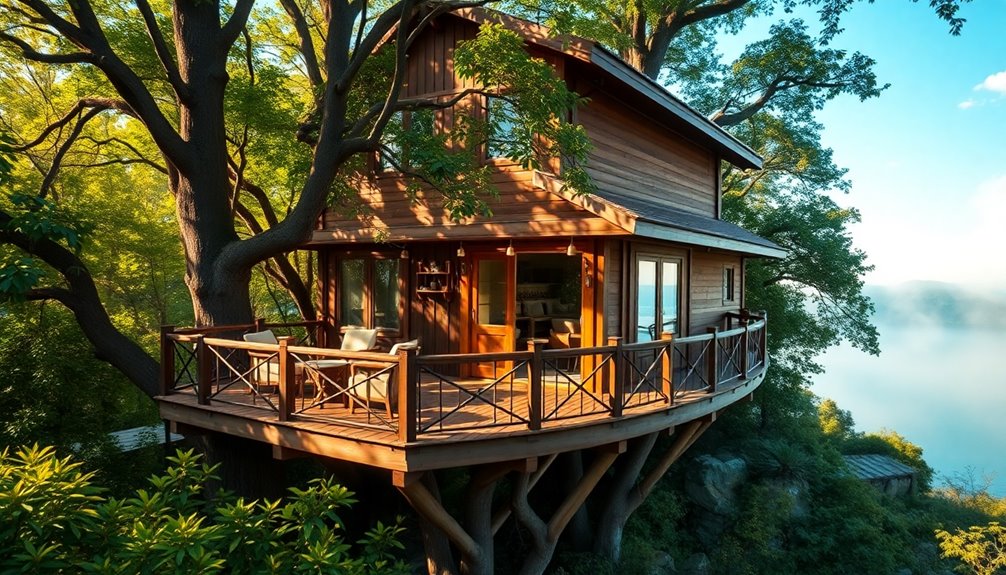 unique treehouse accommodations worldwide