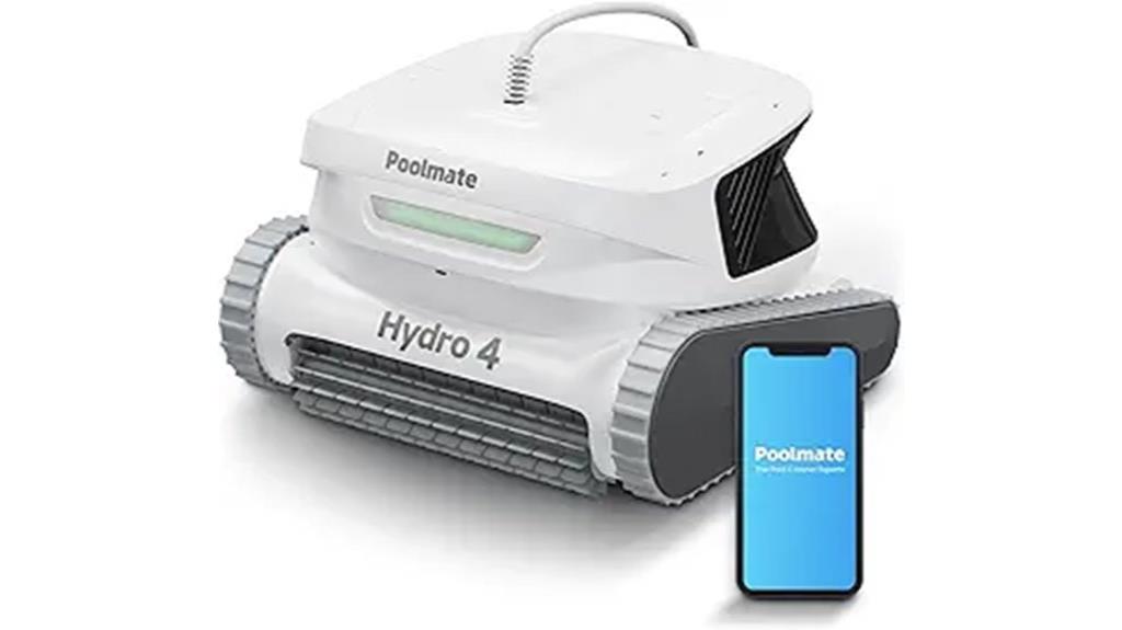 automated pool cleaning robot