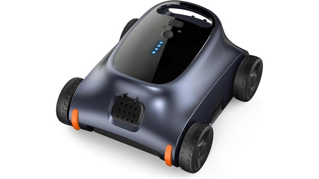 cordless pool cleaner duration