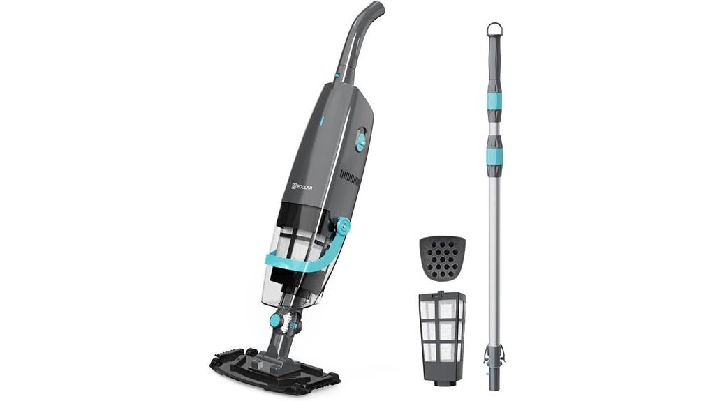cordless rechargeable pool vacuum