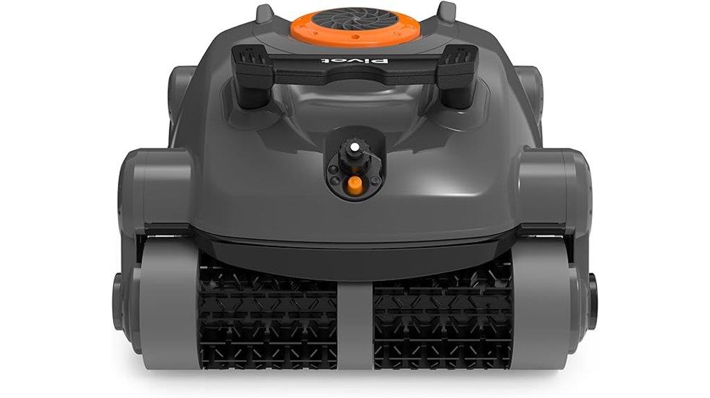 cordless wall climbing pool vacuum