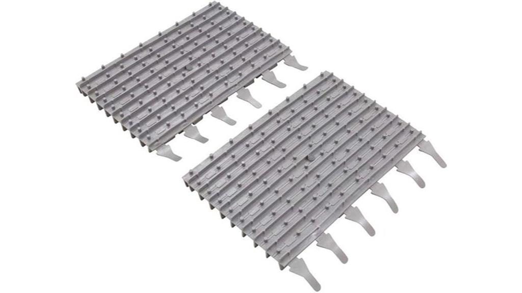 dual polaris pool brushes
