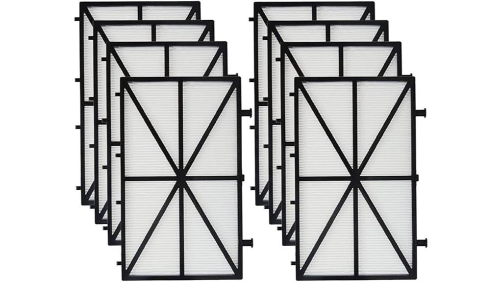 eight filter panel pack