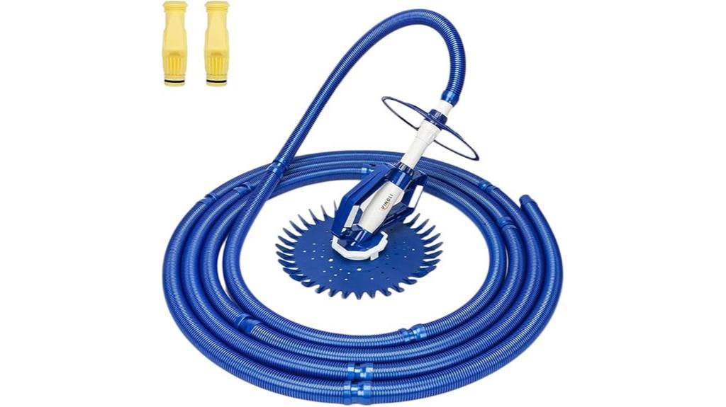 pool vacuum with hoses