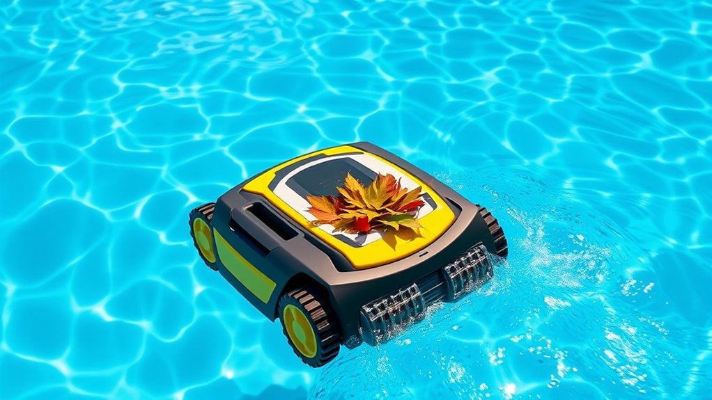 roboter pool cleaning factors