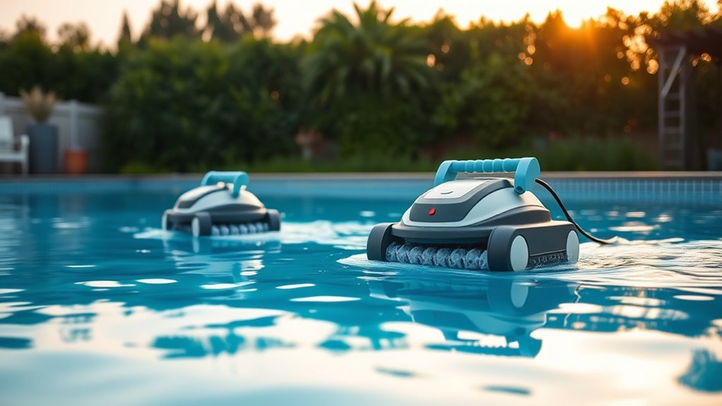 silent pressure pool cleaners