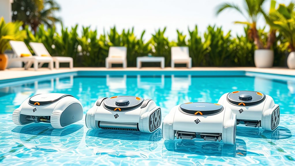 top robotic pool cleaner comparison
