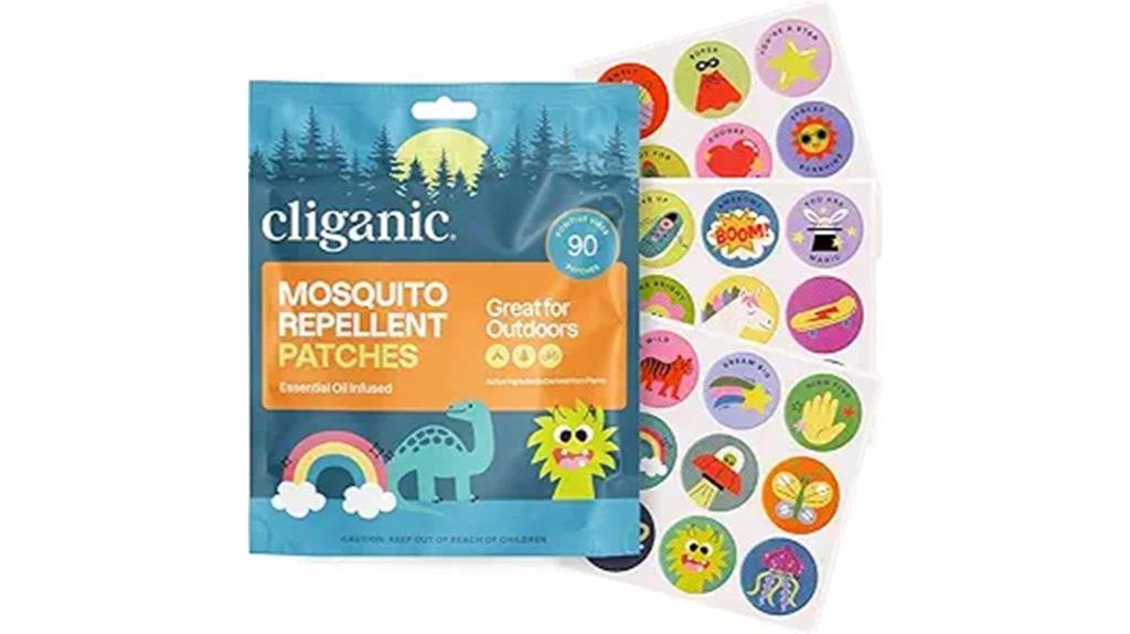 90 pack mosquito repellent stickers