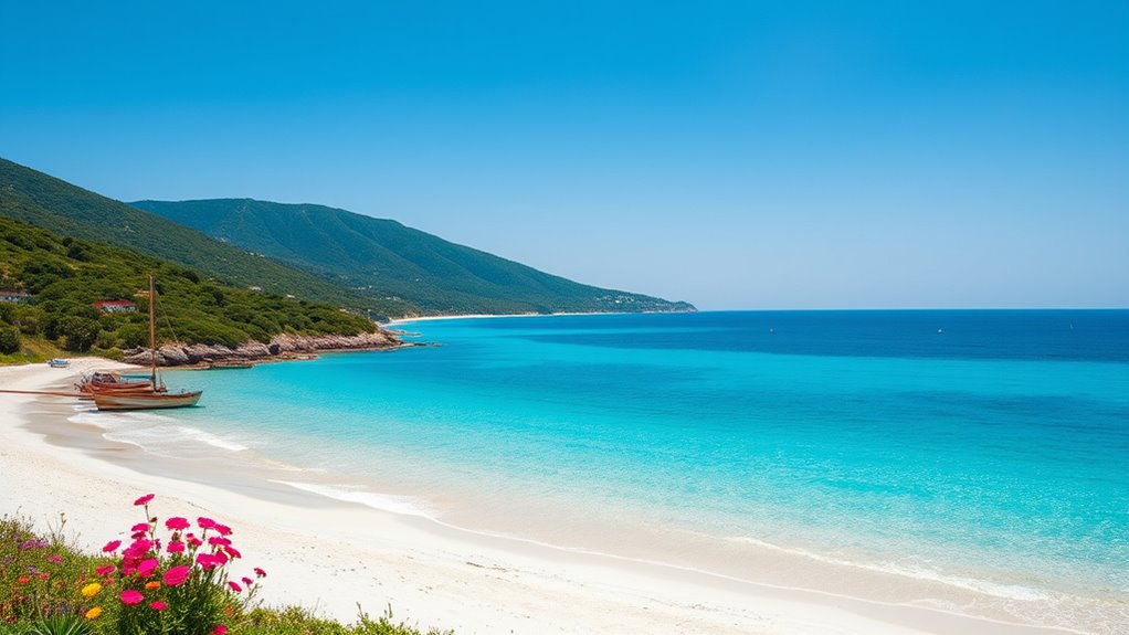 albanian riviera s clean beaches