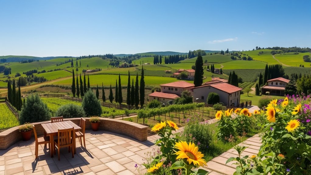 authentic tuscan organic farm