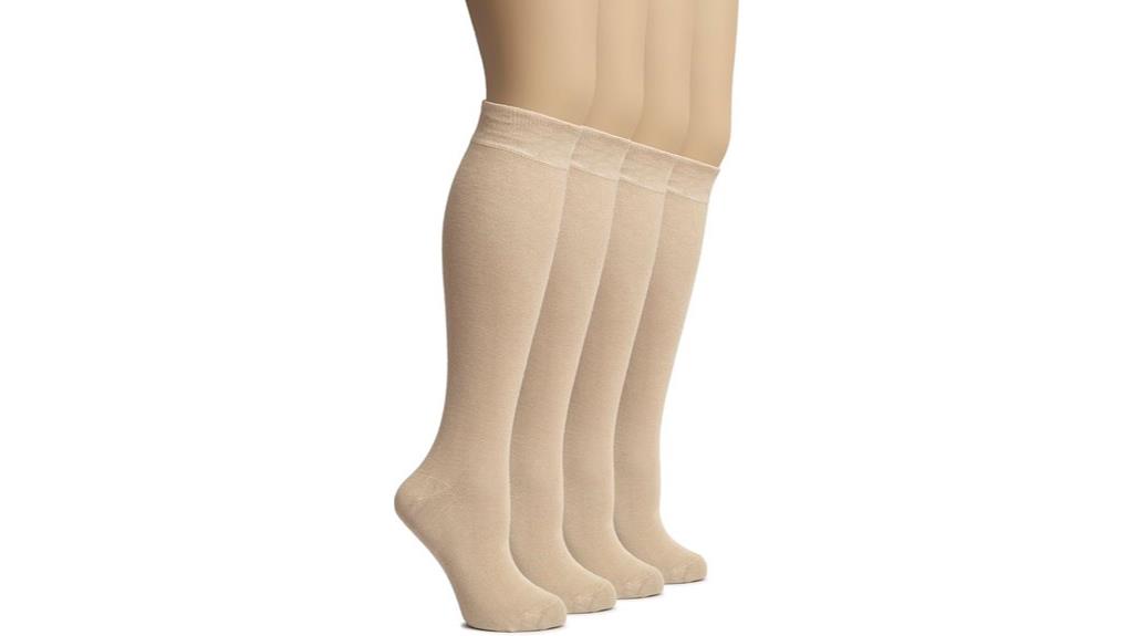 bamboo women s knee socks