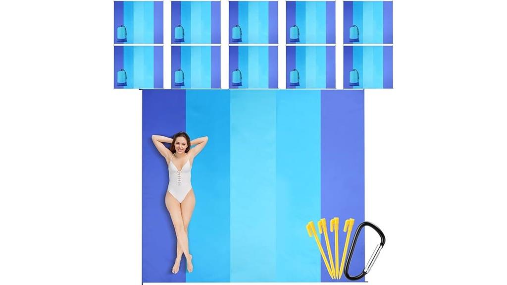 beach blanket set