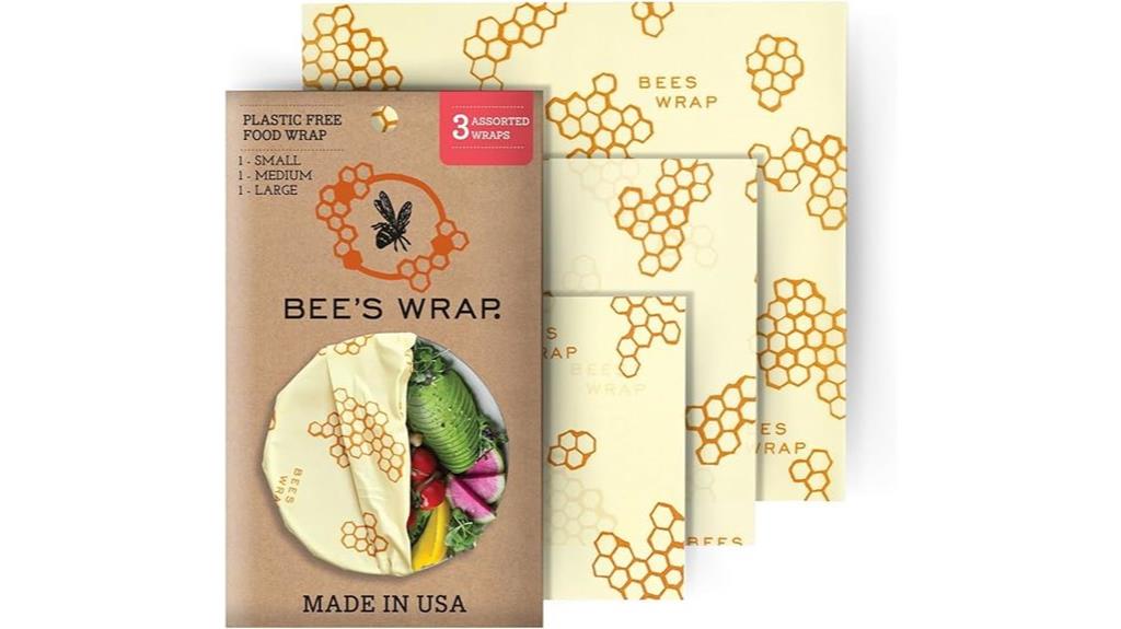 beeswax food wraps pack