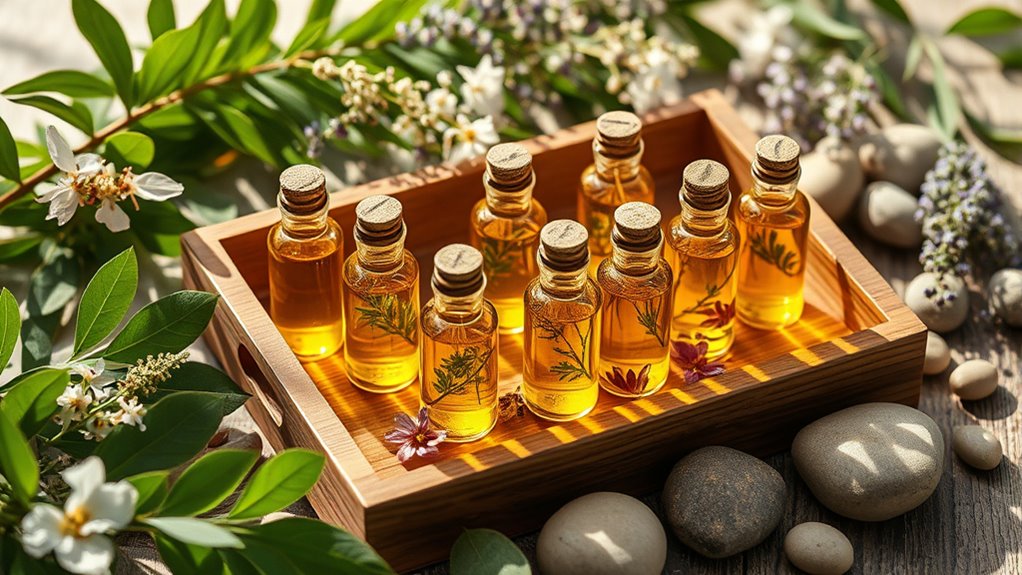 botanical oils promote relaxation
