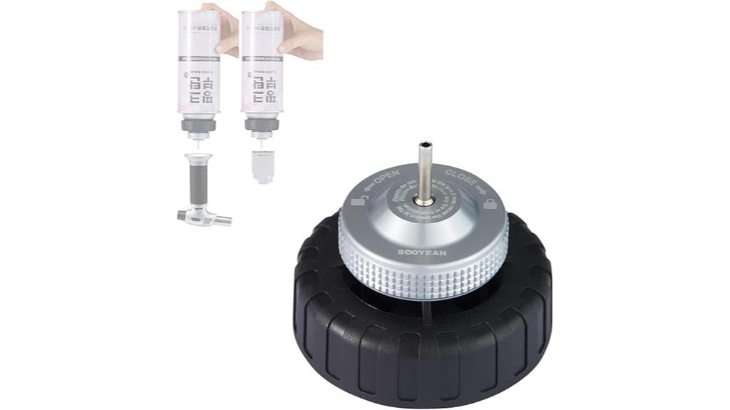 butane refill tank adapter