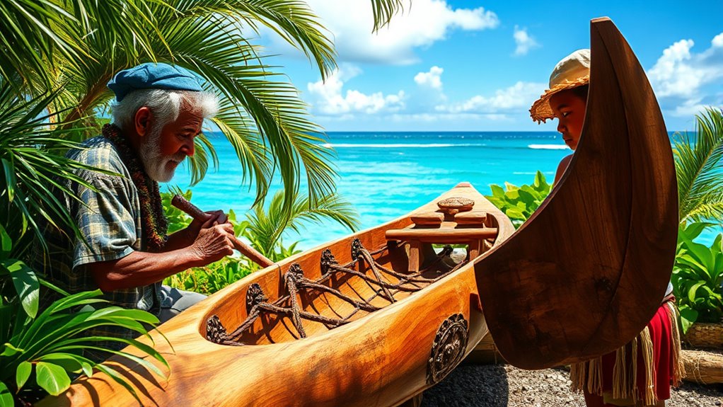 canoe craftsmanship and navigation