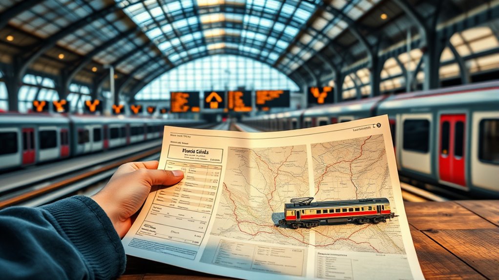 check schedules and connections