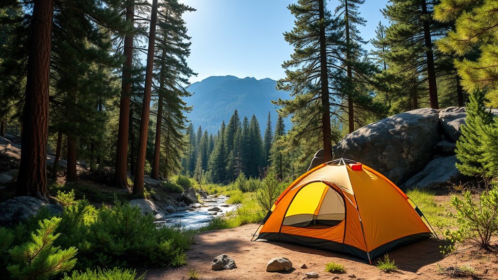 choose safe camping locations