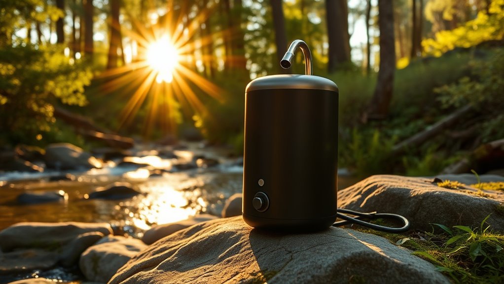 choosing portable solar shower