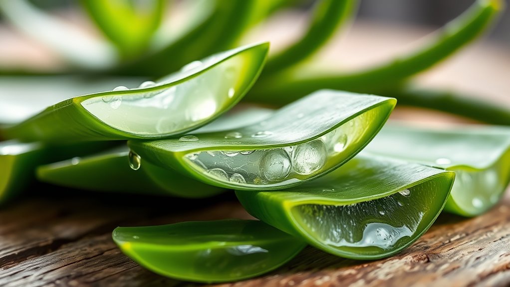 choosing pure organic aloe