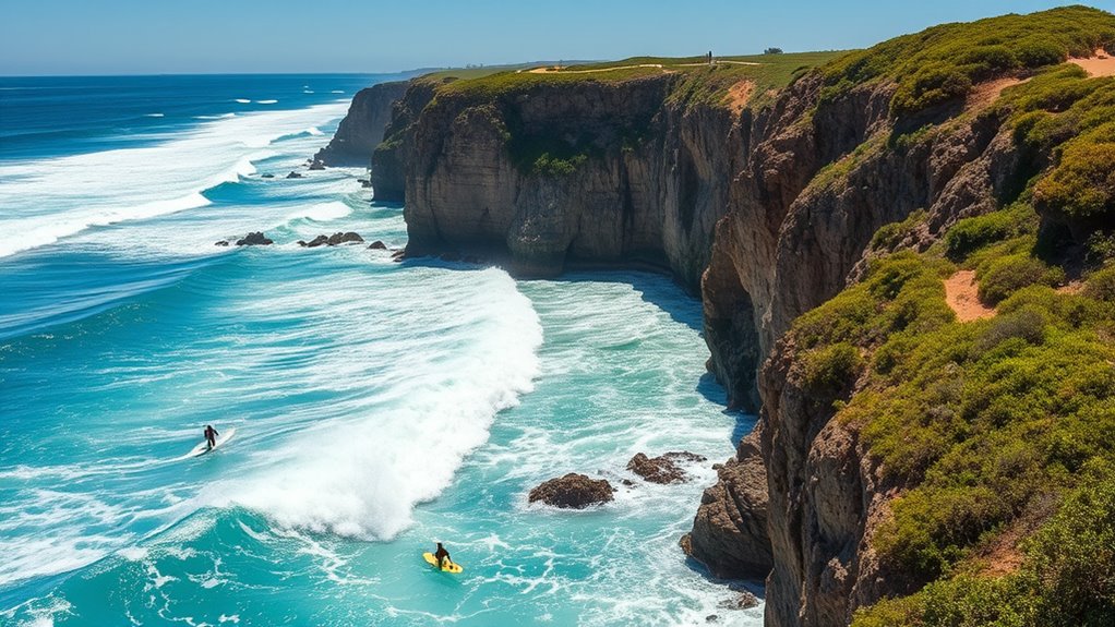 coastal adventure and nature