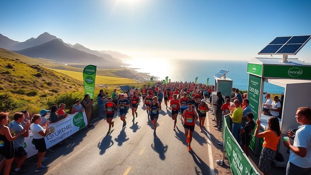 community eco friendly marathon initiatives