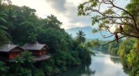 community eco lodges in osa