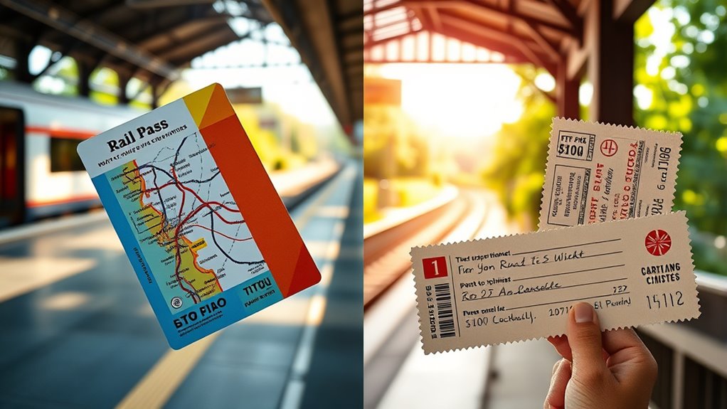 comparing rail passes and tickets