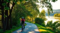 danube cycling green itinerary