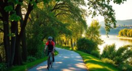 danube cycling green itinerary