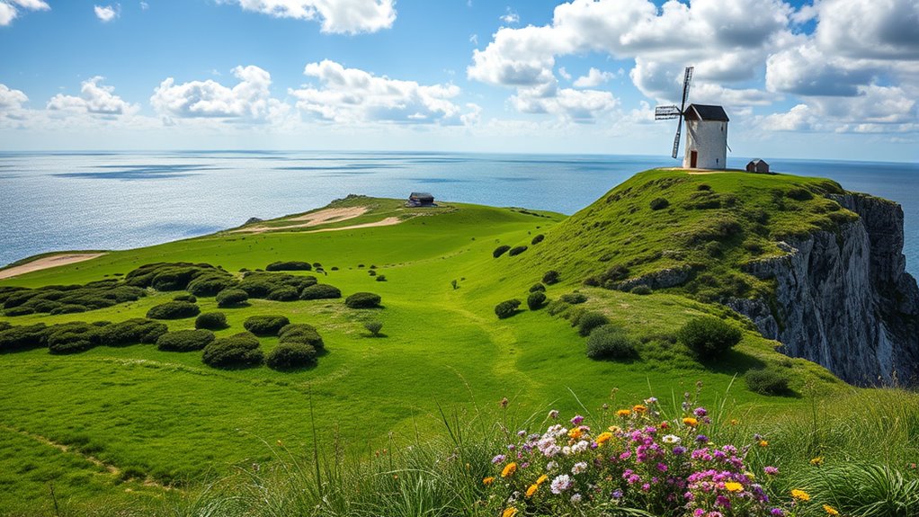diverse pristine coastal landscapes