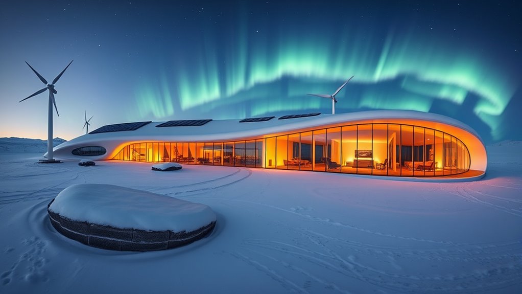 eco friendly arctic hotel innovations