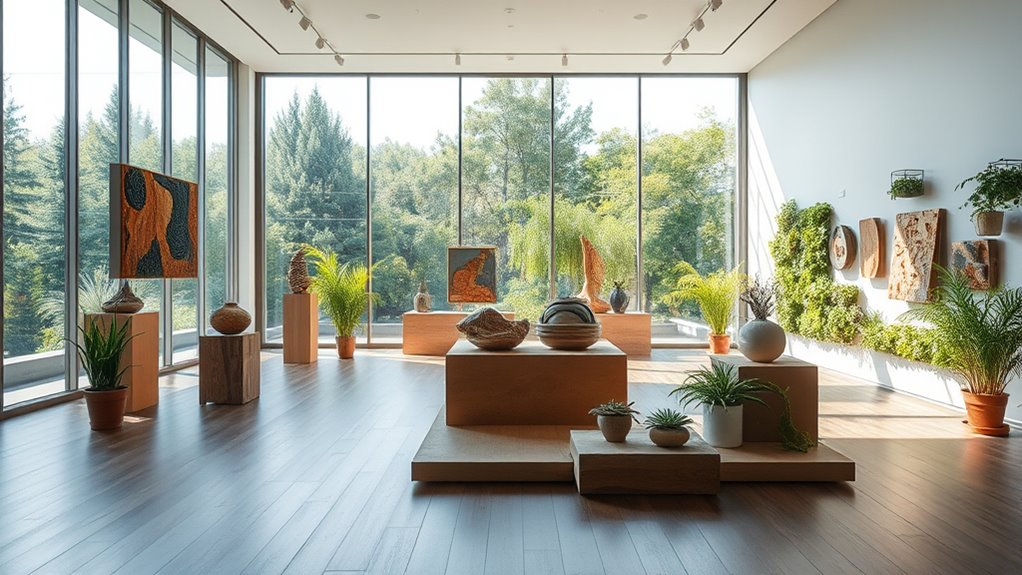 eco friendly art galleries