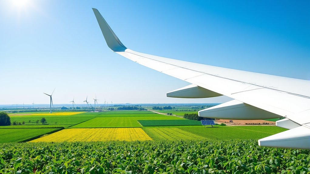 eco friendly aviation fuel benefits