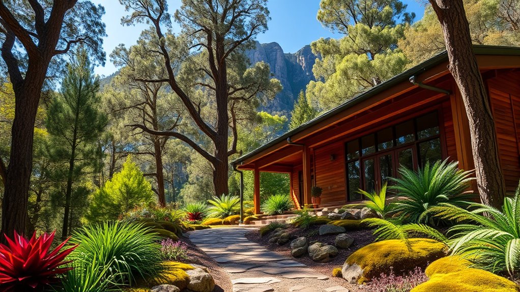 eco friendly blue mountains lodges