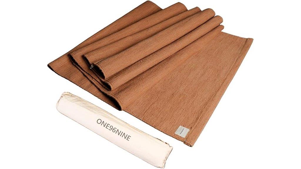 eco friendly cotton yoga mat