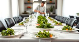 eco friendly gourmet dining