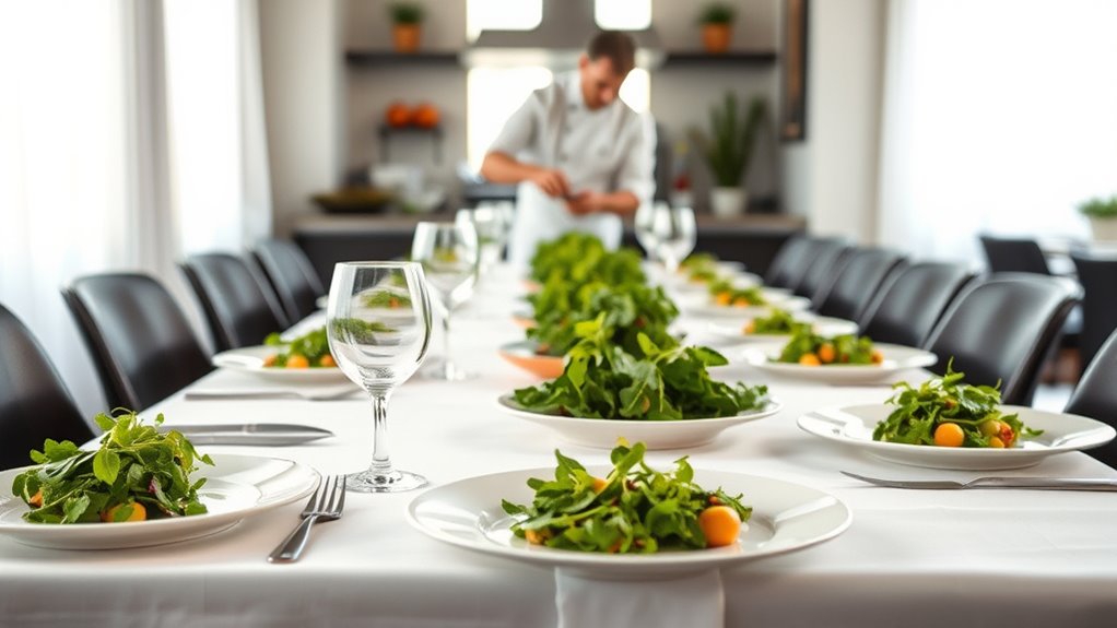 eco friendly gourmet dining