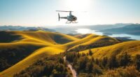 eco friendly helicopter tourism