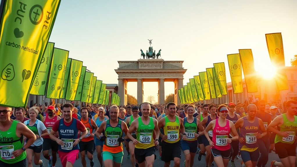 eco friendly marathon practices