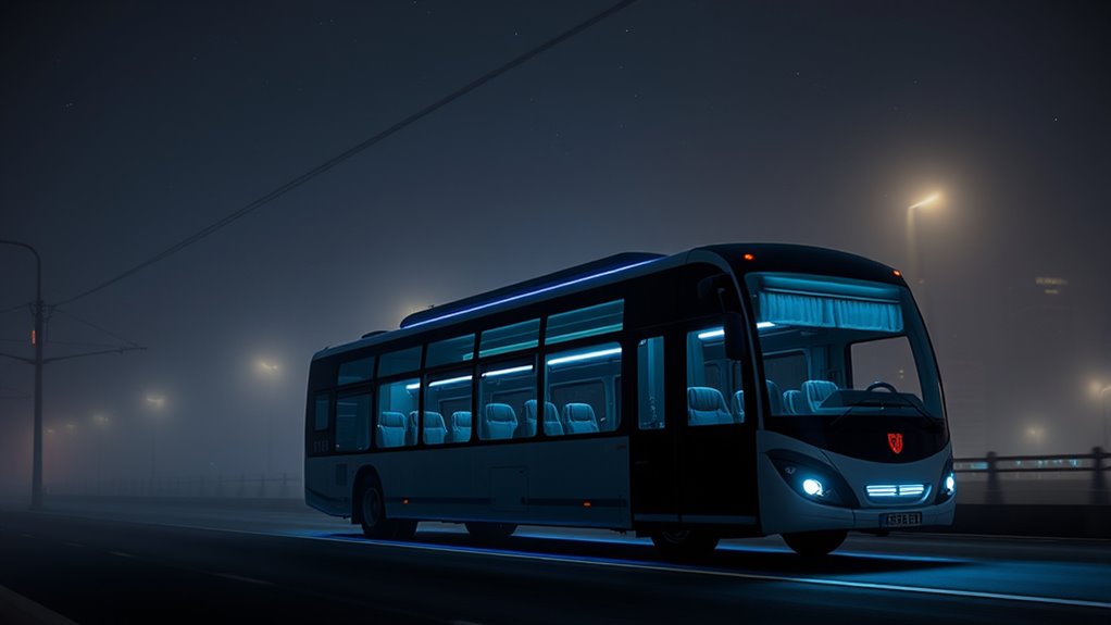 eco friendly night bus travel