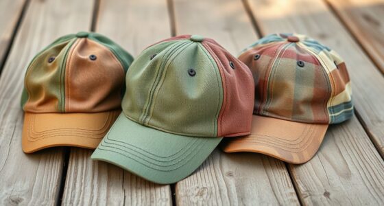eco friendly recycled fabric caps
