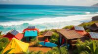 eco friendly samoa surf camps