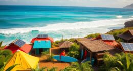 eco friendly samoa surf camps